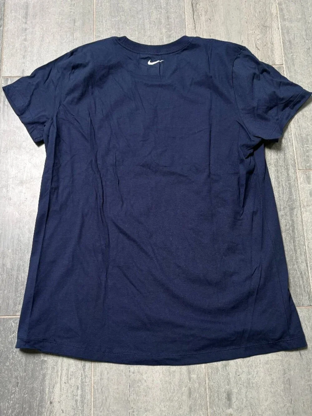 Nike Georgetown Baseball Short Sleeve Crewneck Tee Shirt Navy Large